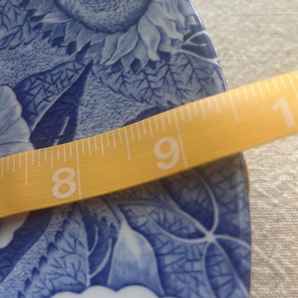 The Spode  Blue Room Collection, Sunflower Dish - Picture 9 of 10